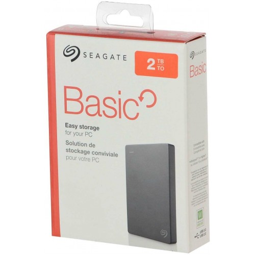 Внешний HDD Seagate Basic 2ТБ (STJL2000400) (черный) 4