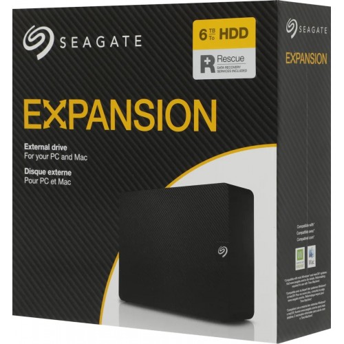 Внешний HDD Seagate Expansion 6ТБ (STKP6000400) (черный) 1