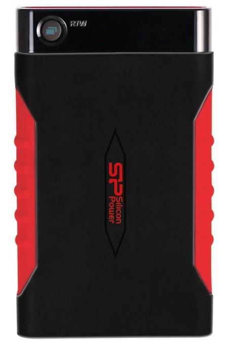 Внешний HDD Silicon Power Armor A15 2ТБ (SP020TBPHDA15S3L) (черный/красный) 