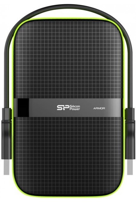 Внешний HDD Silicon Power Armor A60 2ТБ (SP020TBPHDA60S3K) (черный) 