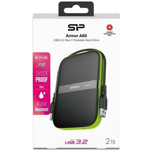 Внешний HDD Silicon Power Armor A60 2ТБ (SP020ТБPHDA60S3K) (черный) 8
