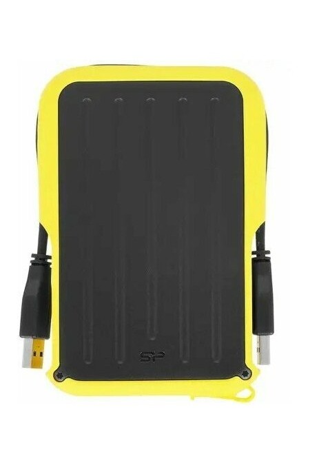 Внешний HDD Silicon Power Armor A66 4ТБ (SP040TBPHD66LS3Y) (желтый) 