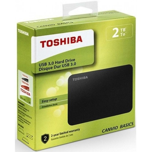 Внешний HDD Toshiba Canvio Basics 2ТБ (HDTB520EK3AA) (черный) 8