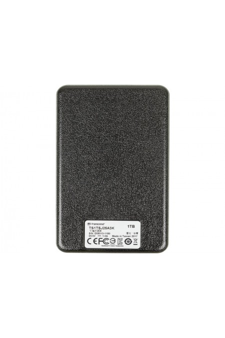 Внешний HDD Transcend StoreJet 25A3 1ТБ (TS1TSJ25A3K) (черный) 1