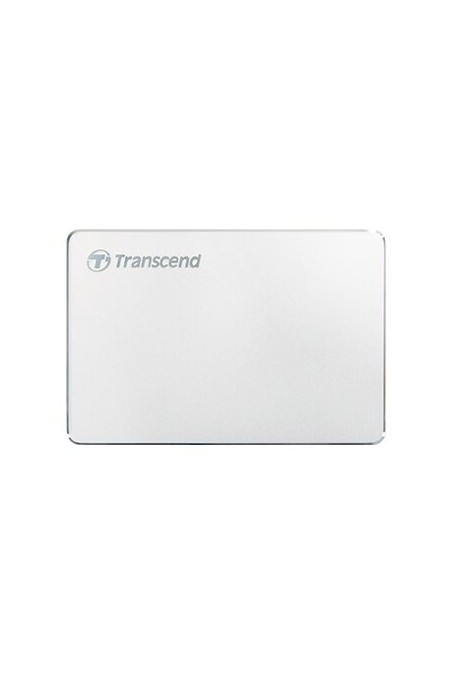 Внешний HDD Transcend StoreJet 25C3S 1ТБ (TS1TSJ25C3S) (серебристый) 