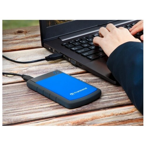 Внешний HDD Transcend StoreJet 25H3 2ТБ (TS2TSJ25H3B) (синий) 2