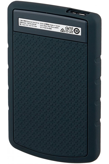 Внешний HDD Transcend StoreJet 25H3 2ТБ (TS2TSJ25H3B) (синий) 1