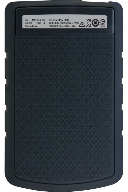 Внешний HDD Transcend StoreJet 25H3 2ТБ (TS2TSJ25H3B) (синий) 2
