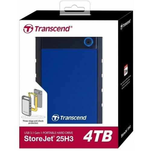 Внешний HDD Transcend StoreJet 25H3 4ТБ (TS4TSJ25H3B) (синий) 8