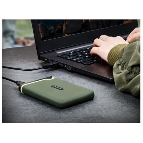 Внешний HDD Transcend StoreJet 25M3 1ТБ (TS1TSJ25M3G) (зеленый) 3