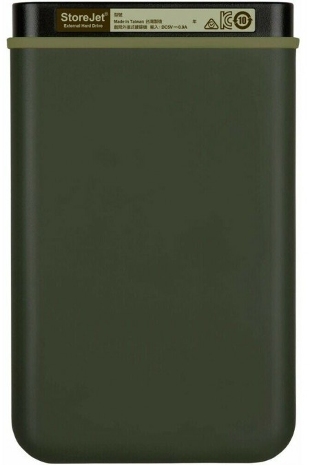 Внешний HDD Transcend StoreJet 25M3G 2ТБ (TS2TSJ25M3G) (зеленый) 3
