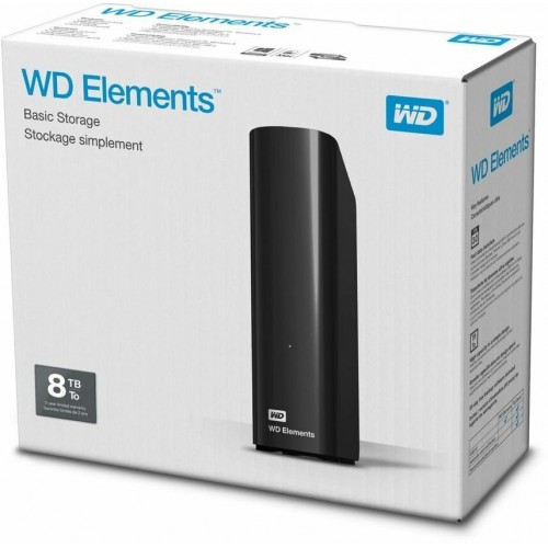 Внешний HDD Western Digital Elements Desktop 8ТБ (WDBWLG0080HBK-EESN) (черный) 6