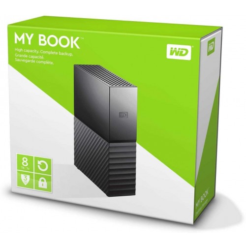Внешний HDD Western Digital My Book 8ТБ (WDBBGB0080HBK-EESN) (черный) 5
