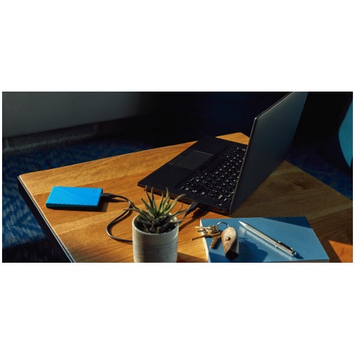 Внешний HDD Western Digital My Passport 2ТБ (WDBYVG0020BBL-WESN) (синий) 4