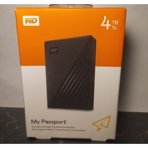 Внешний HDD Western Digital My Passport 4ТБ (WDBPKJ0040BBK-WESN) (черный) 6