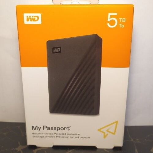Внешний HDD Western Digital My Passport 5ТБ (WDBPKJ0050BBK-WESN) (черный) 8