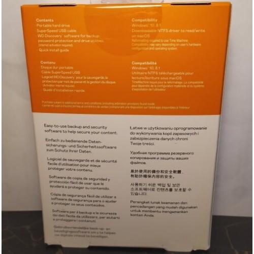 Внешний HDD Western Digital My Passport 5ТБ (WDBPKJ0050BBK-WESN) (черный) 9