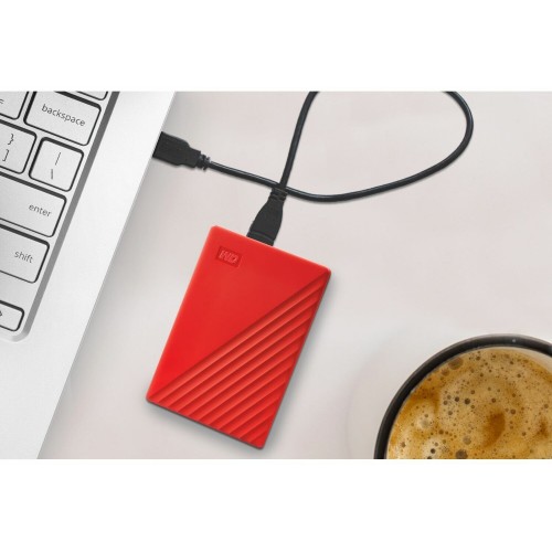 Внешний HDD Western Digital My Passport 5ТБ (WDBPKJ0050BRD-WESN) (красный) 4