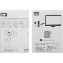 Внешний HDD Western Digital WD My Book 22 22ТБ (WDBBGB0220HBK-EESN) (черный)