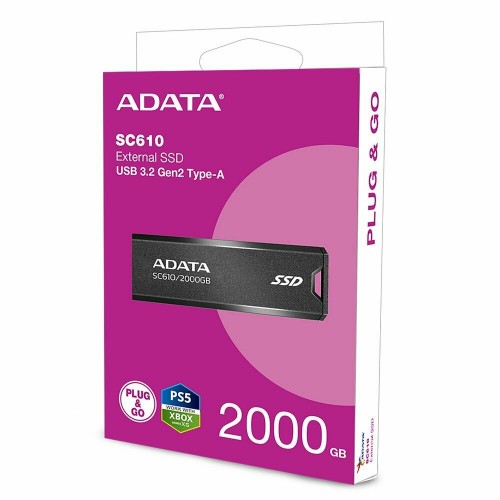 Внешний SSD ADATA SC610 2ТБ (SC610-2000G-CBK/RD) (черный) 8