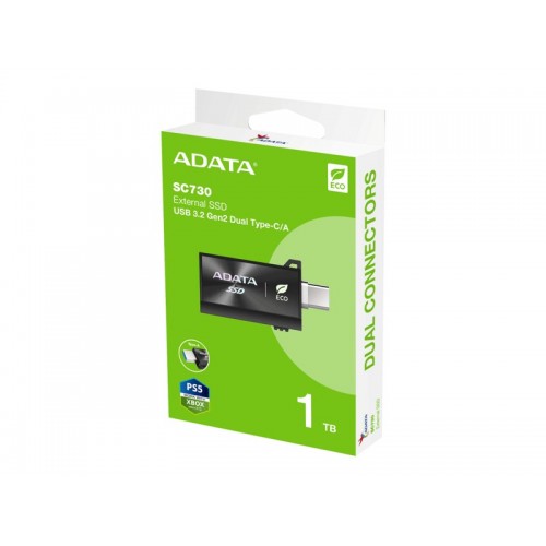 Внешний SSD ADATA SC730 1 ТБ (SC730-1T-CACTI) (черный) 8
