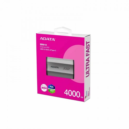 Внешний SSD ADATA SD810 4ТБ (SD810-4000G-CSG) (серый) 4