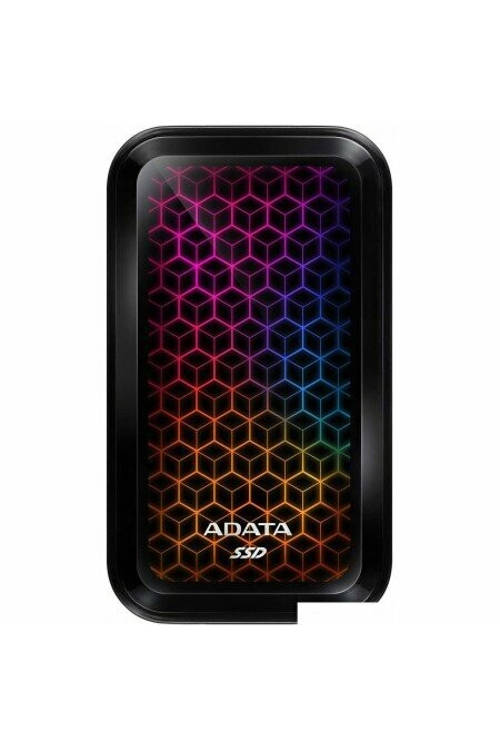 Внешний SSD ADATA SE770G 512ГБ (ASE770G-512GU32G2-CBK) (черный) 