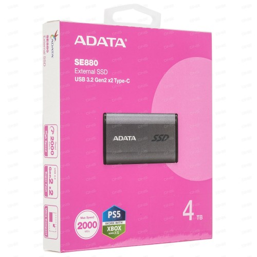 Внешний SSD ADATA SE880 4ТБ (AELI-SE880-4TCGY) (серый) 6