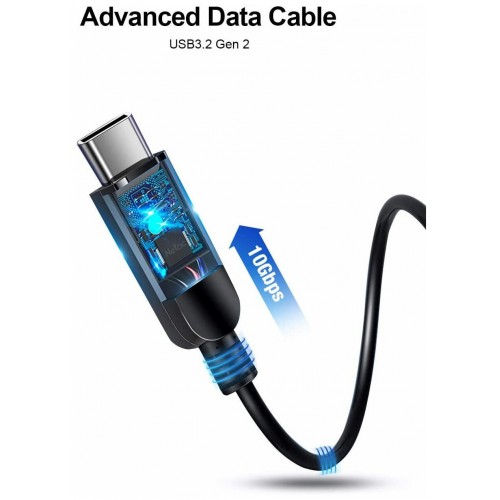 Внешний SSD Netac Z Slim 1ТБ (NT01ZSLIM-001T-32BK) (черный) 5