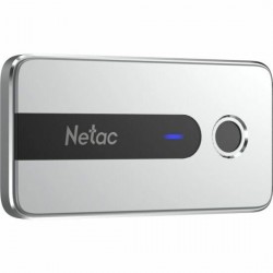 Внешний SSD Netac Z11 500ГБ (NT01Z11-500G-32SL) (серебристый)