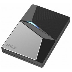 Внешний SSD Netac Z7S 240ГБ (NT01Z7S-240G-32BK) (серебристый/черный)