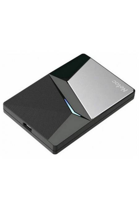 Внешний SSD Netac Z7S 240ГБ (NT01Z7S-240G-32BK) (серебристый/черный) 1