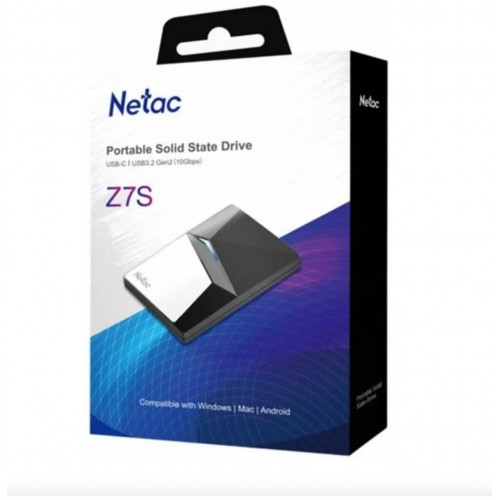 Внешний SSD Netac Z7S 480ГБ (NT01Z7S-480G-32BK) (черный) 5