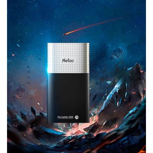 Внешний SSD Netac Z9 1ТБ (NT01Z9-001T-32BK) (серебристый/черный) 3