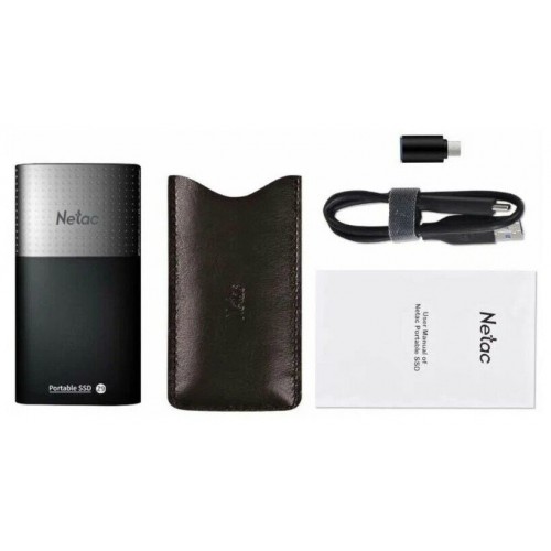 Внешний SSD Netac Z9 250ГБ (NT01Z9-250G-32BK) (серебристый/черный) 2