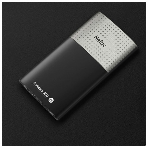 Внешний SSD Netac Z9 250ГБ (NT01Z9-250G-32BK) (серебристый/черный) 3