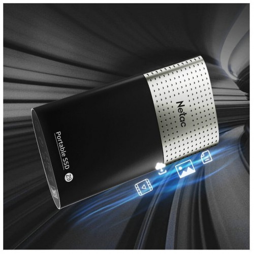 Внешний SSD Netac Z9 250ГБ (NT01Z9-250G-32BK) (серебристый/черный) 4