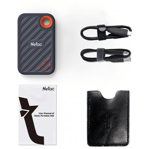 Внешний SSD Netac ZX20 1ТБ (NT01ZX20-001T-32BL) (черный) 8