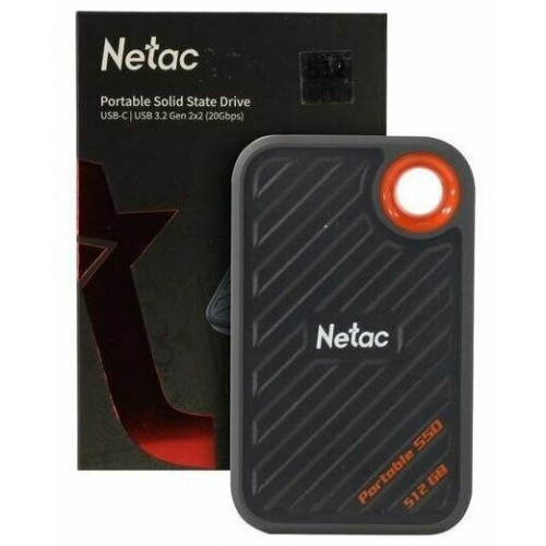 Внешний SSD Netac ZX20 512ГБ (NT01ZX20-512G-32BL) (черный) 2