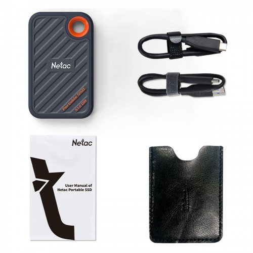 Внешний SSD Netac ZX20 512ГБ (NT01ZX20-512G-32BL) (черный) 7