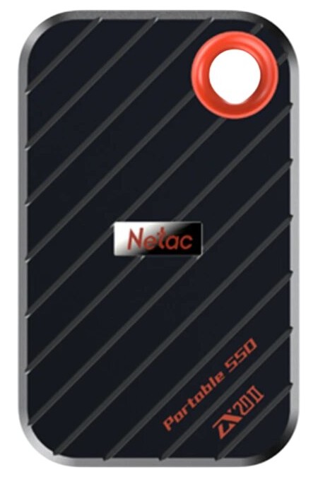 Внешний SSD Netac ZX20 II 1ТБ (NT01ZX20II-1T0-32BK) (черный) 