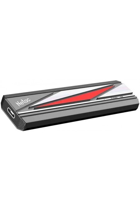 Внешний SSD Netac ZX20L 1ТБ (NT01ZX20L-001T-32BK) (черный) 