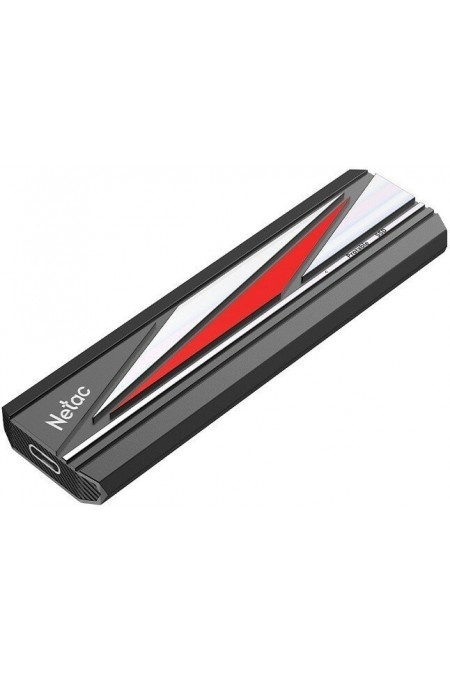 Внешний SSD Netac ZX20L 1ТБ (NT01ZX20L-001T-32BK) (черный) 1