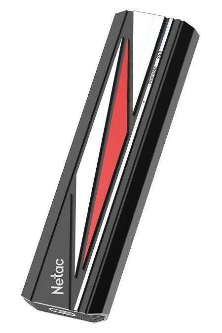 Внешний SSD Netac ZX20L 1ТБ (NT01ZX20L-001T-32BK) (черный) 2