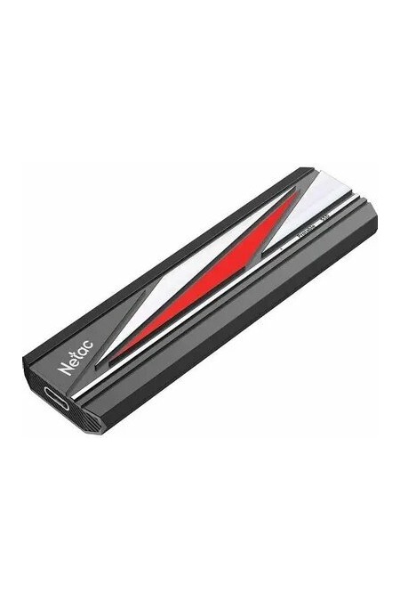 Внешний SSD Netac ZX20L 256ГБ (NT01ZX20L-256G-32BK) (черный) 