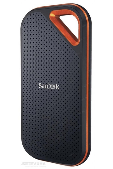 Внешний SSD SANDISK SDSSDE81-2T00-G25 2ТБ (черный) 