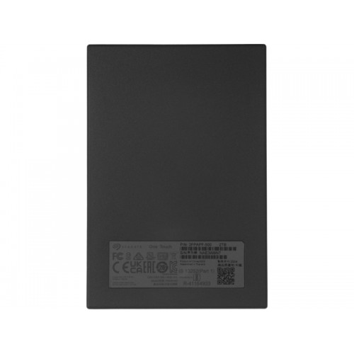 Внешний SSD Seagate One Touch 2 TБ (STKY2000401) (серый) 