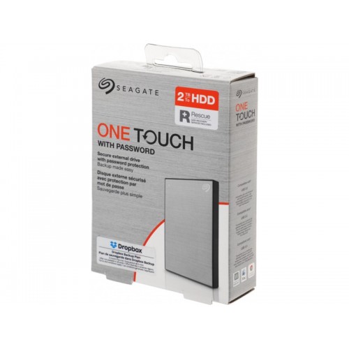 Внешний SSD Seagate One Touch 2 TБ (STKY2000401) (серый) 9