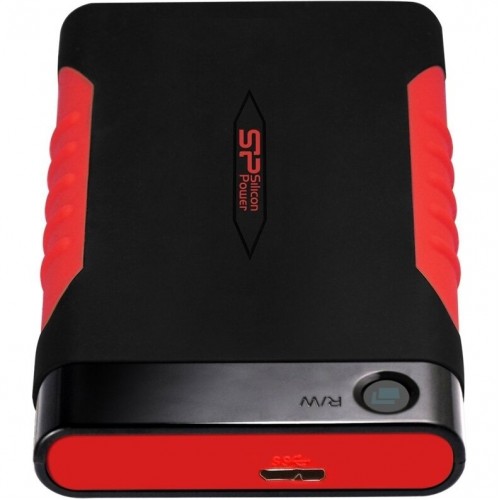 Внешний SSD Silicon Power Armor A15 1ТБ (SP010TBPHDA15S3L) (черный/красный) 6