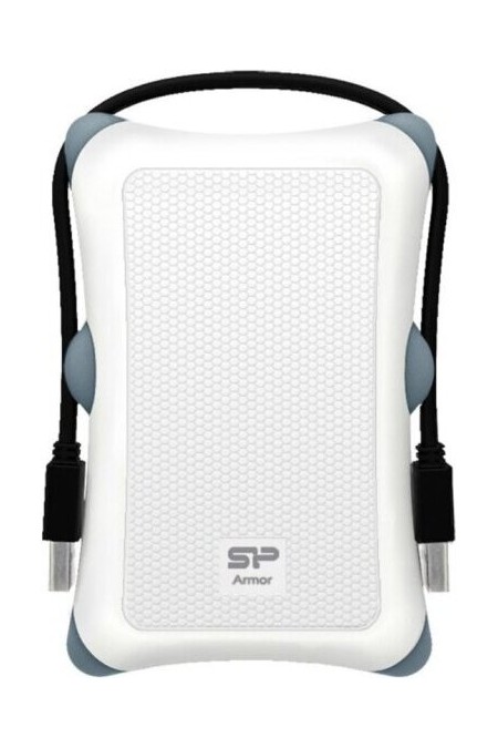 Внешний SSD Silicon Power Armor A30 2 ТБ (SP020TBPHDA30S3W) (белый) 